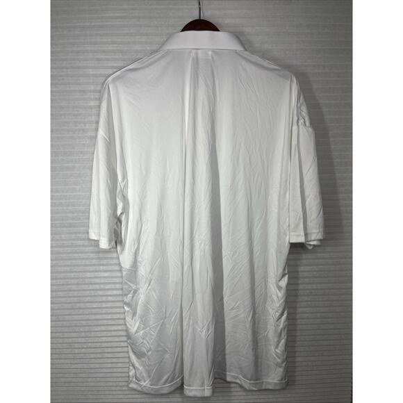 Collars & Co Polo Shirt Mens 3X White Performance Golf Dress Collar - Picture 3 of 8